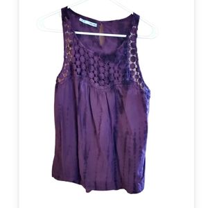 Maurices Crochet Lace Tank Sz. XL